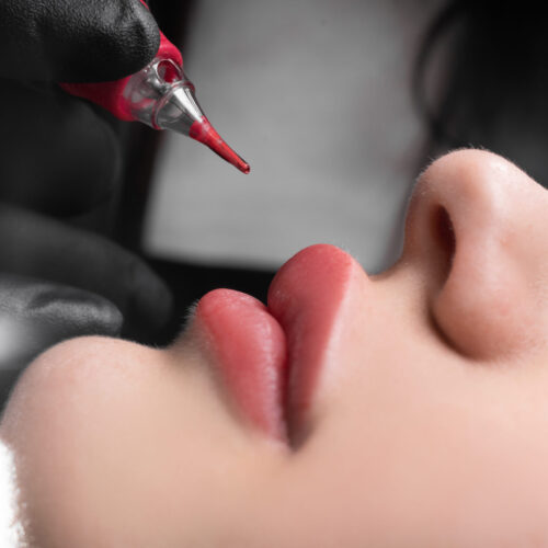 Lip Liner Tattooing