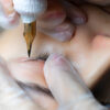 permanent makeup of eyelashes tattooing Permanent Eyeliner